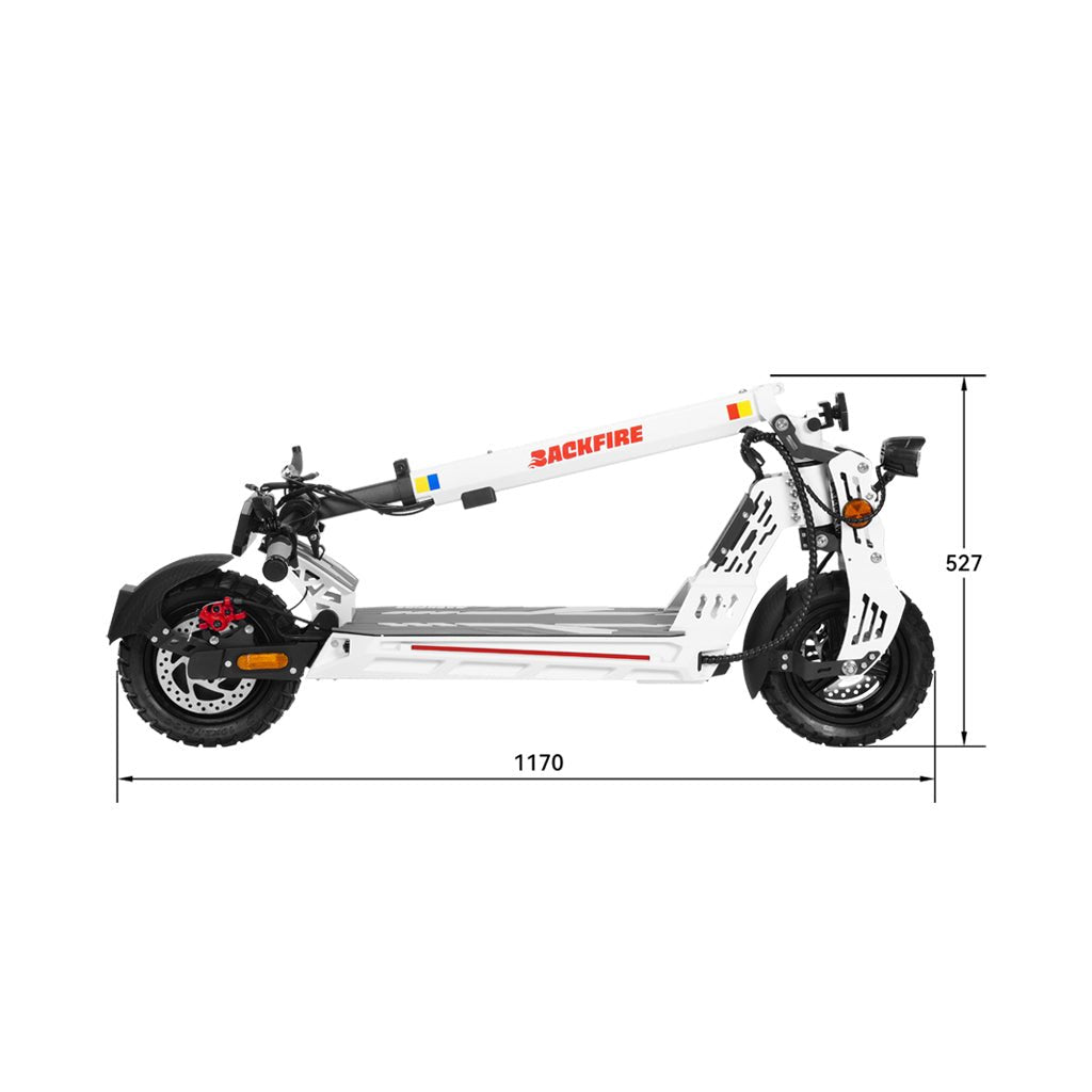Backfire M7 Ranger Electric Scooter with Samsung Battery - Backfire Scooters