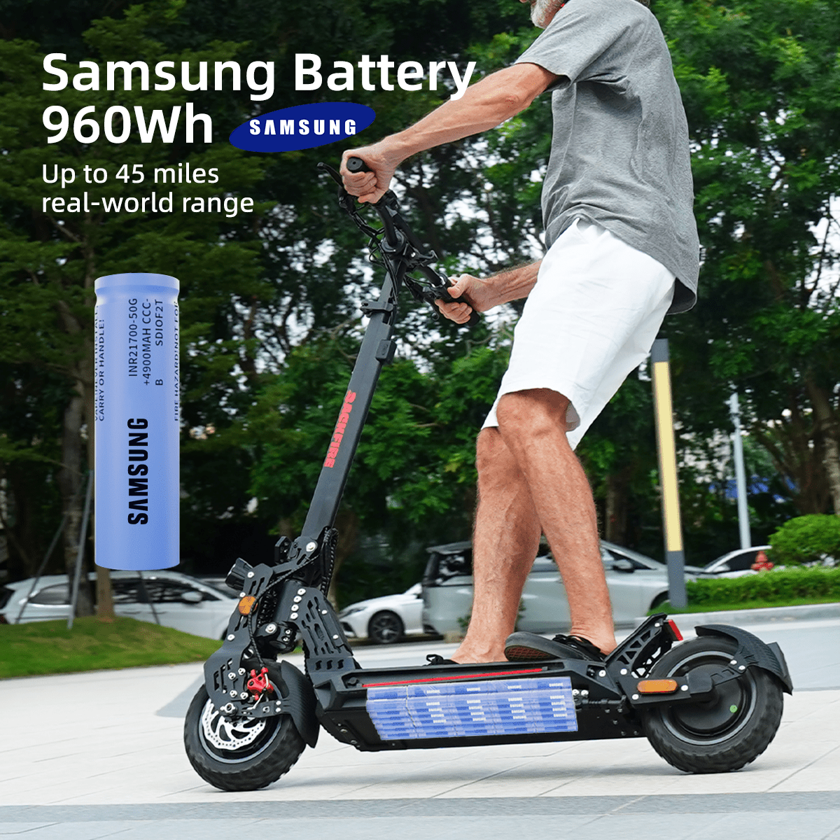 Why Backfire M8 Rover Chooses Samsung 50GB 21700 Cells - Backfire Scooters
