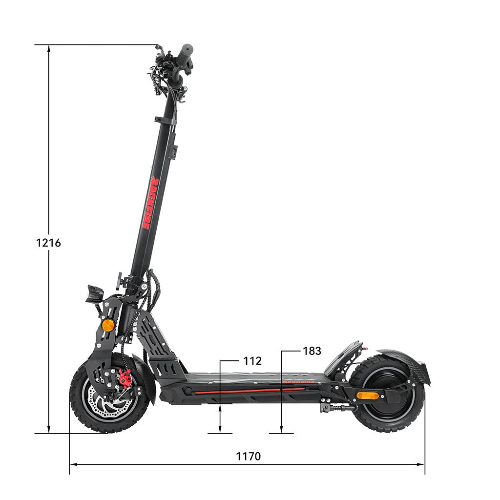 Backfire M8 Electric Scooter with GPS and Samsung Battery - Backfire Scooters