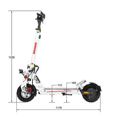Backfire M7 Rover Electric Scooter with Samsung Battery - Backfire Scooters